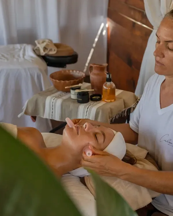 Facial en la terraza de Calma
